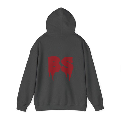 BS DRIP RED PRINT Unisex Heavy Blend™ Hooded Sweatshirt