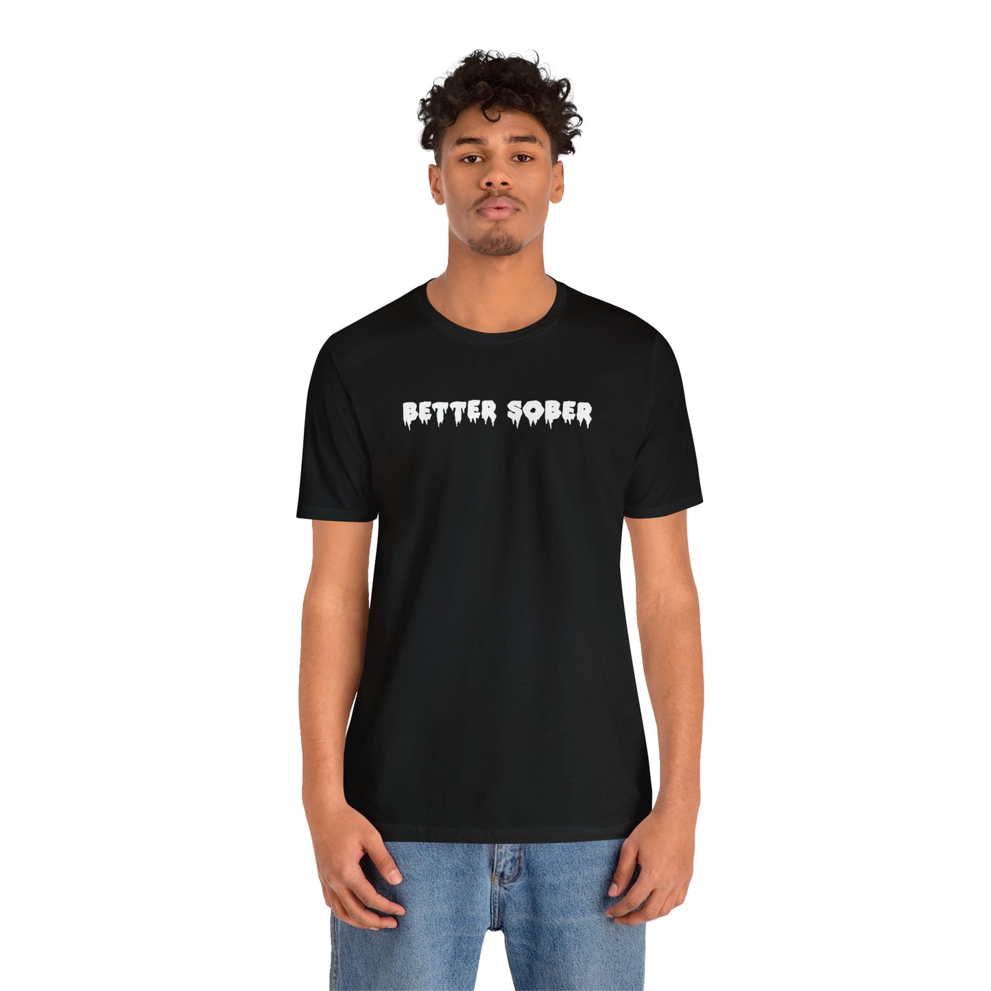 Mantra DRIP WHT PRINT Unisex Jersey Short Sleeve Tee