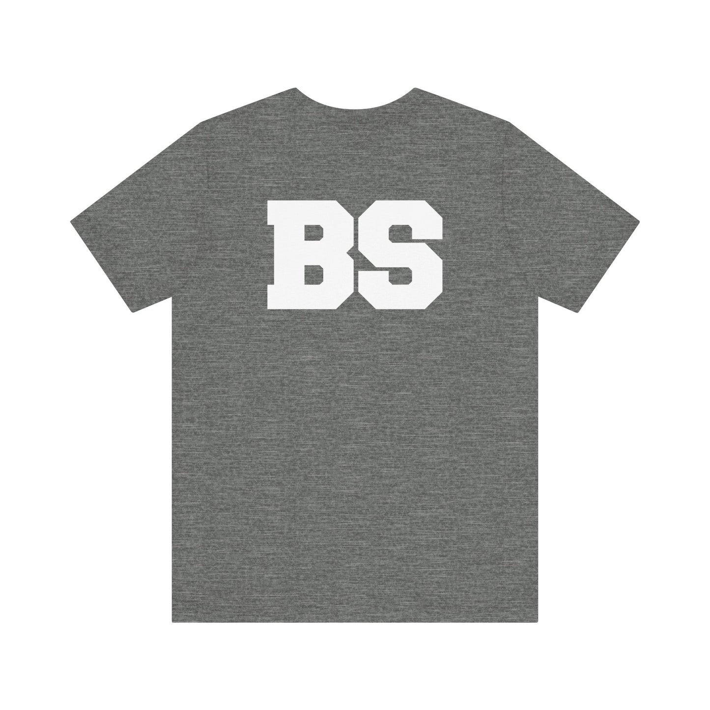 BS COLLEGE WHT PRINT Unisex Jersey Short Sleeve Tee