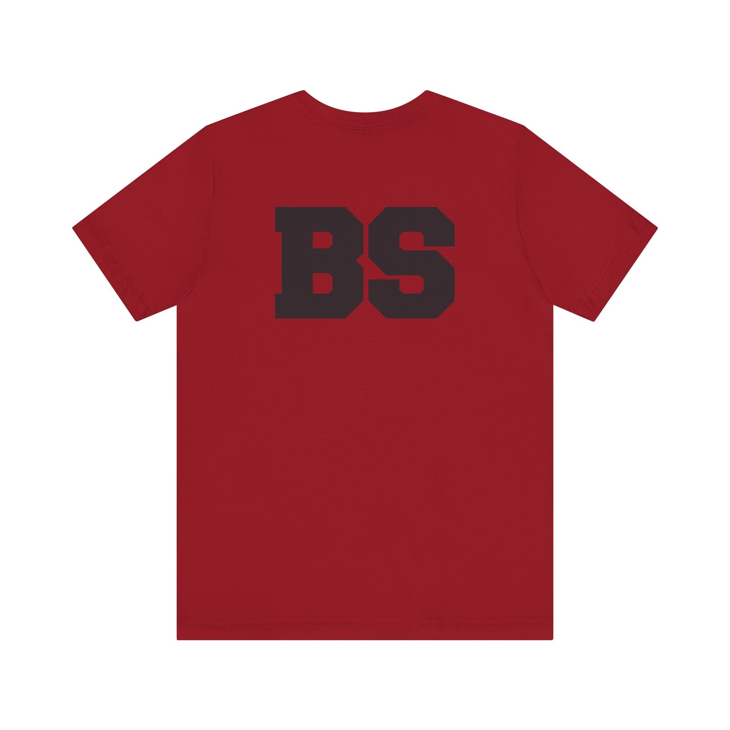 BS COLLEGE BLK PRINT Unisex Jersey Short Sleeve Tee