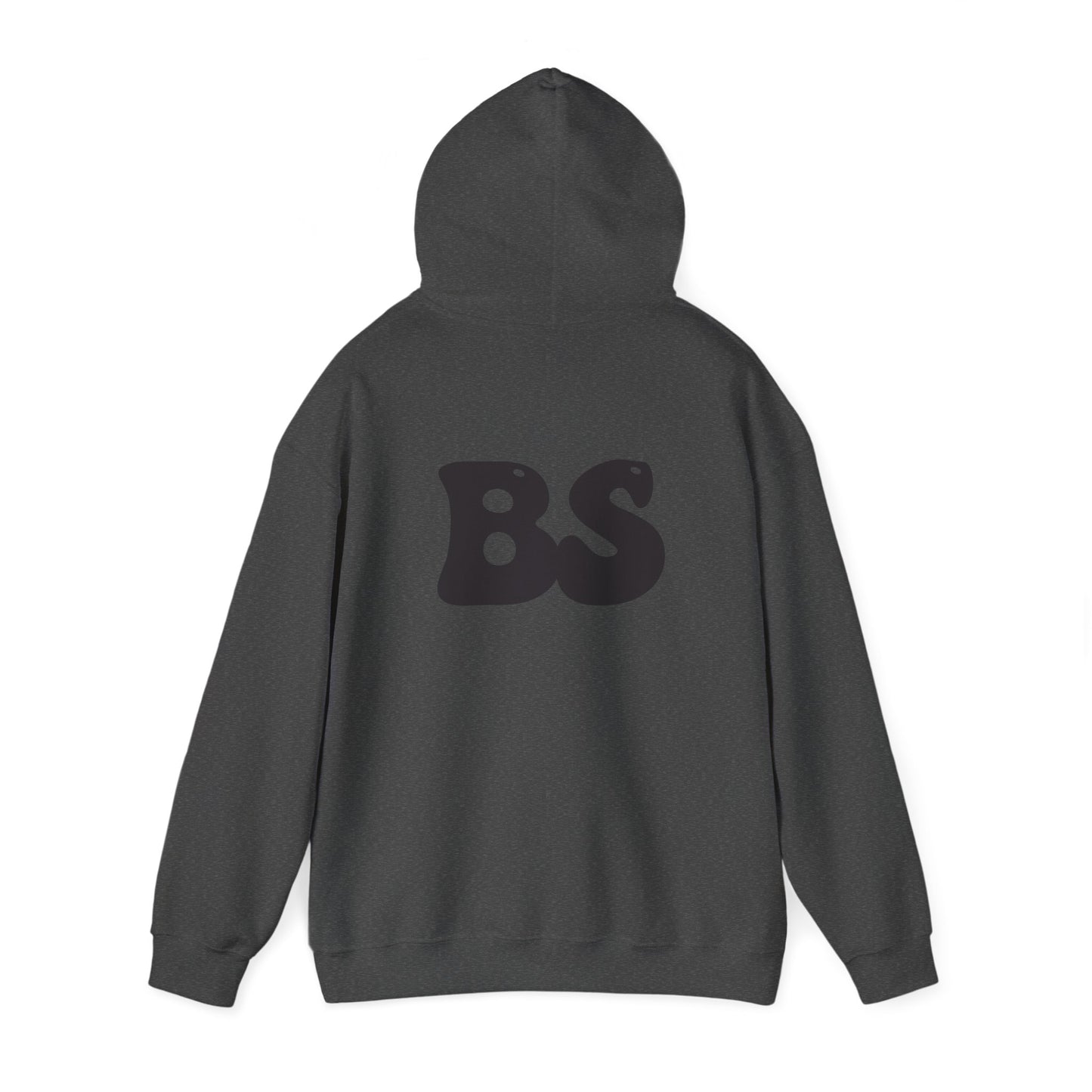 BS BUBBLE BLK PRINT Unisex Heavy Blend™ Hooded Sweatshirt