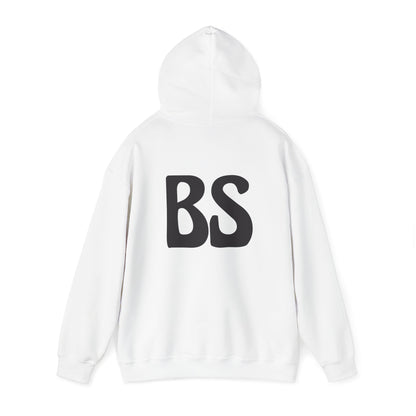 BS 70S BLK PRINT Unisex Heavy Blend™ Hooded Sweatshirt