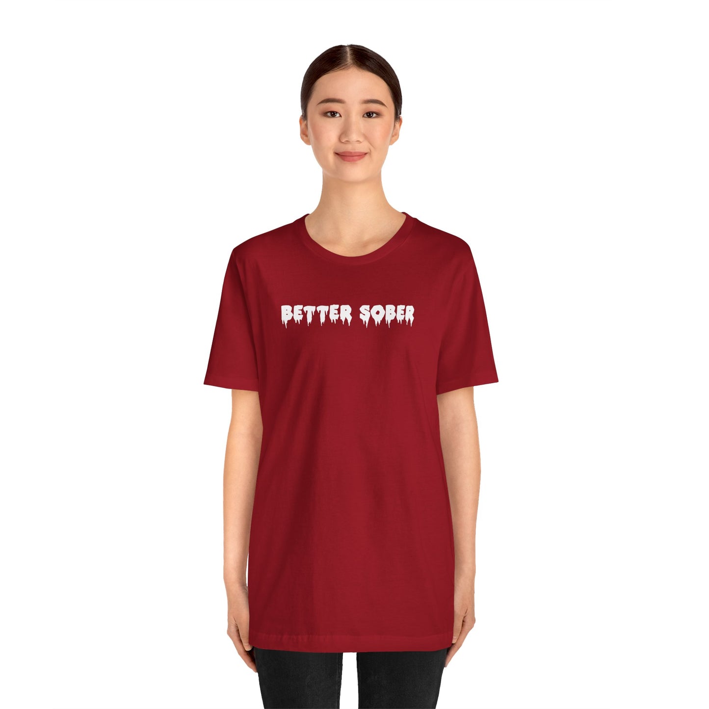 Mantra DRIP WHT PRINT Unisex Jersey Short Sleeve Tee