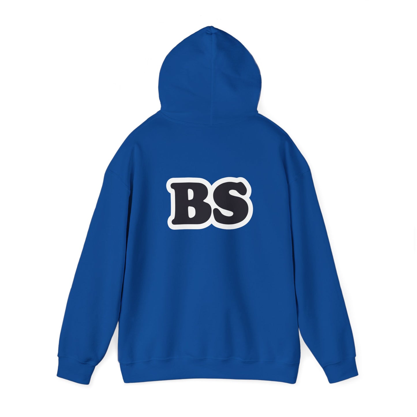 BS CLASSIC WHT/BLK PRINT Unisex Heavy Blend™ Hooded Sweatshirt