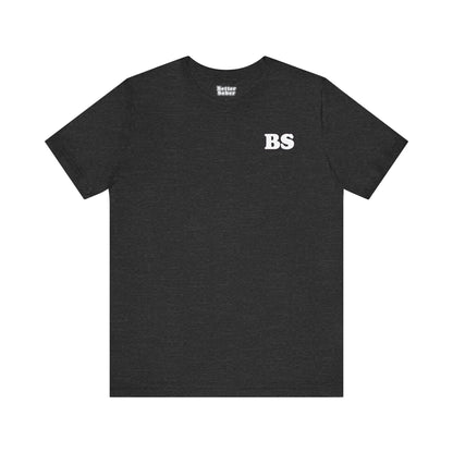 BS CLASSIC BLK/WHT PRINT Unisex Jersey Short Sleeve Tee