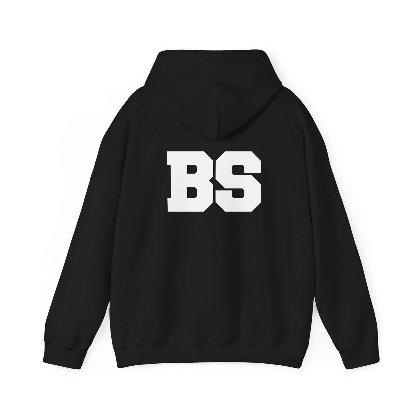 BS COLLEGE WHT PRINT Unisex Heavy Blend™ Hooded Sweatshirt