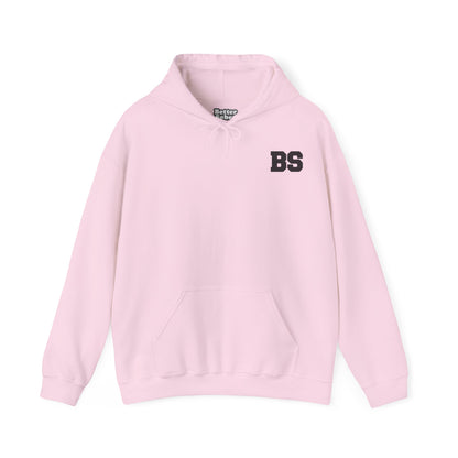 BS COLLEGE BLK PRINT Unisex Heavy Blend™ Hooded Sweatshirt