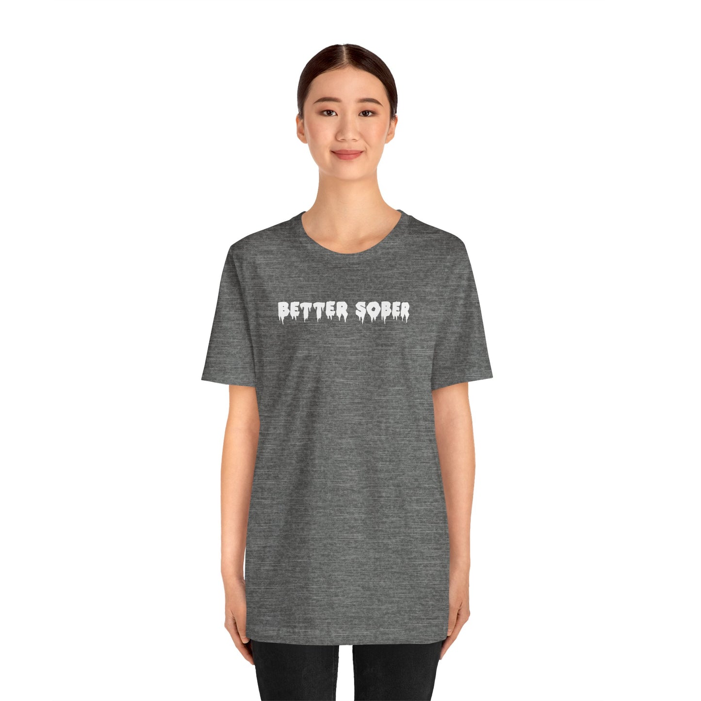 Mantra DRIP WHT PRINT Unisex Jersey Short Sleeve Tee