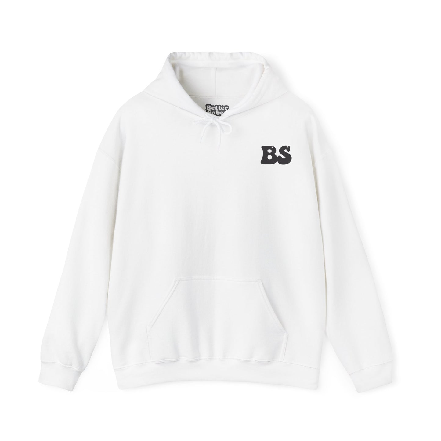 BS BUBBLE BLK PRINT Unisex Heavy Blend™ Hooded Sweatshirt