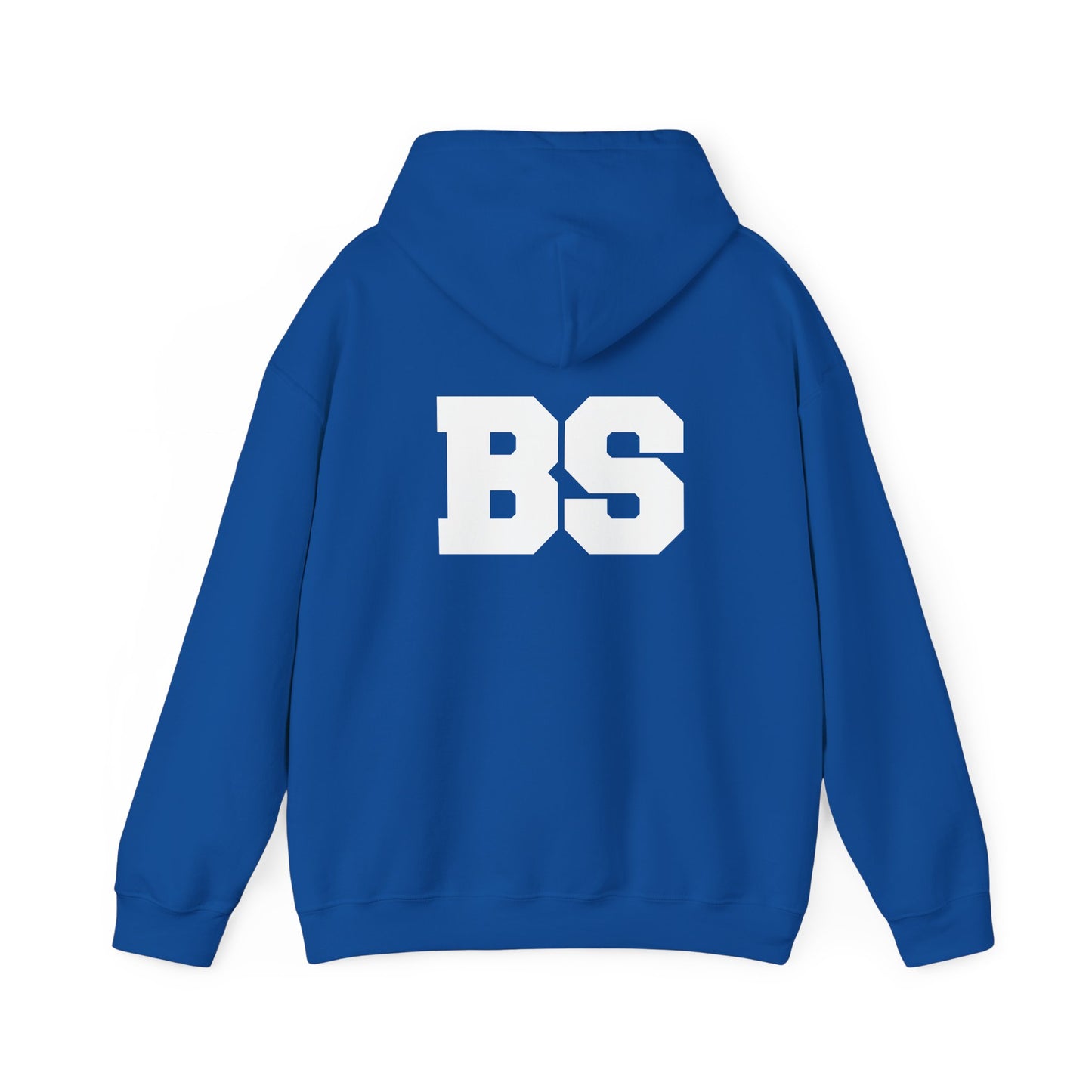 BS COLLEGE WHT PRINT Unisex Heavy Blend™ Hooded Sweatshirt