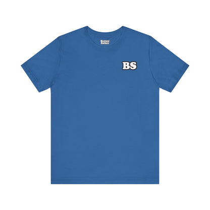 BS CLASSIC BLK/WHT PRINT Unisex Jersey Short Sleeve Tee