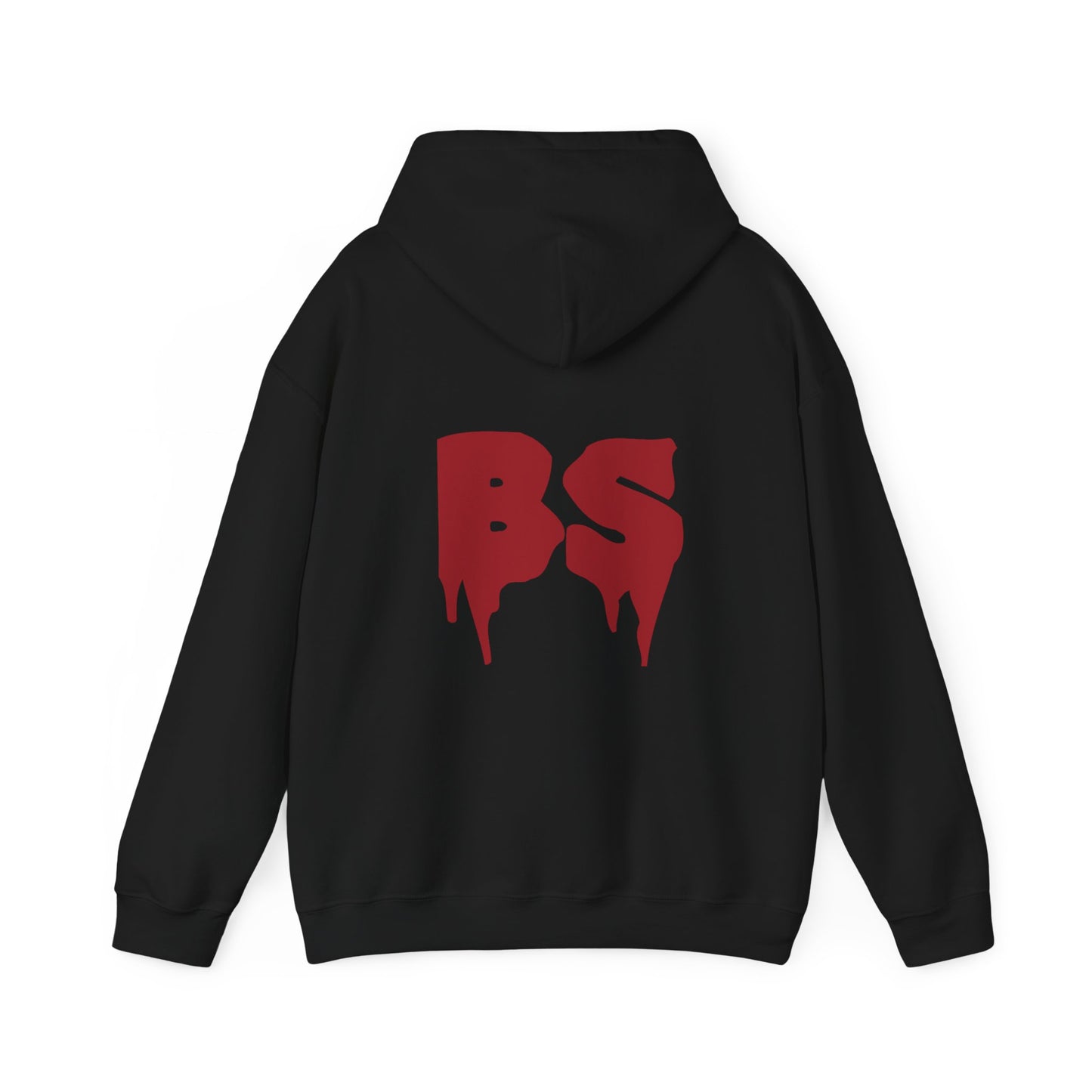 BS DRIP RED PRINT Unisex Heavy Blend™ Hooded Sweatshirt