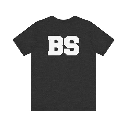 BS COLLEGE WHT PRINT Unisex Jersey Short Sleeve Tee