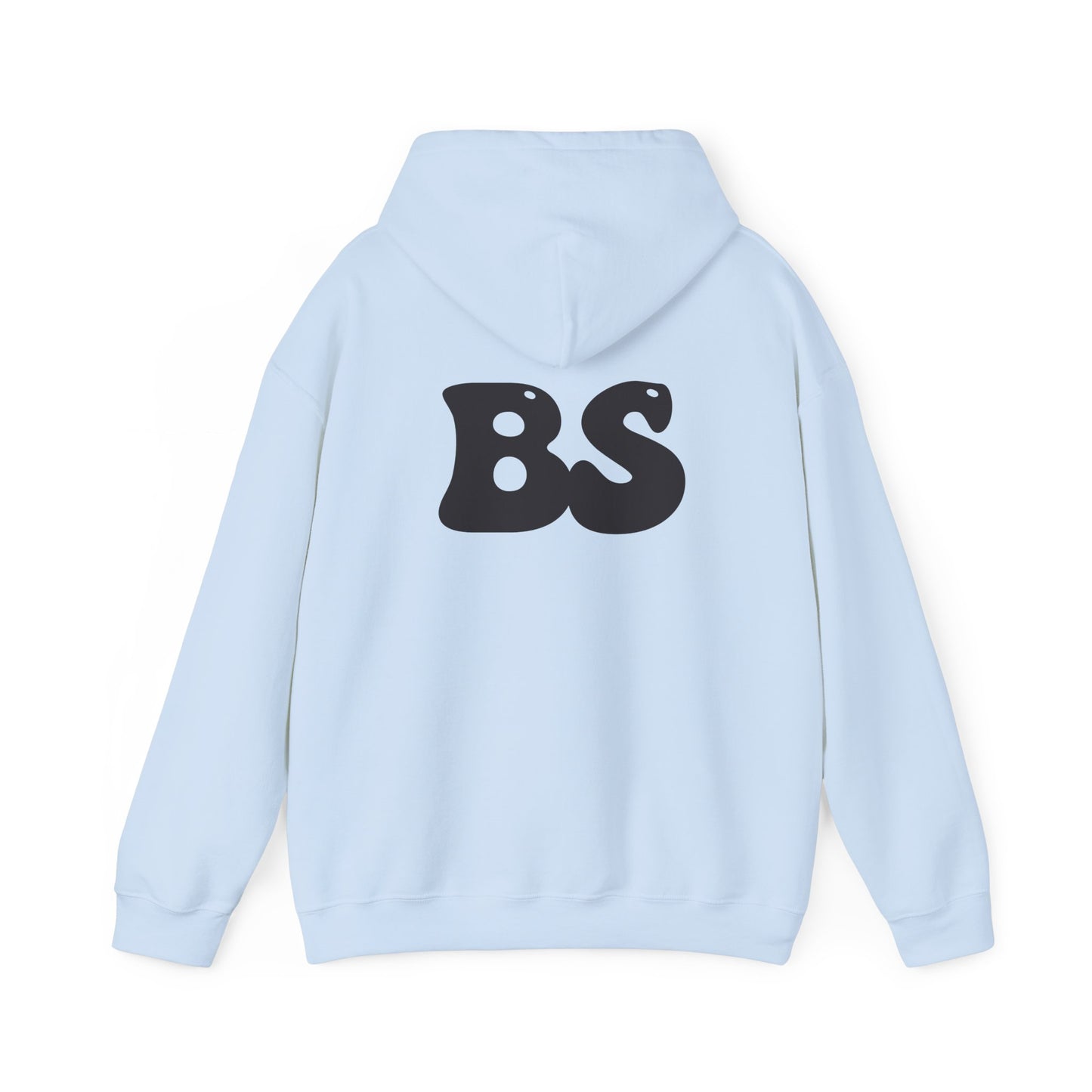 BS BUBBLE BLK PRINT Unisex Heavy Blend™ Hooded Sweatshirt