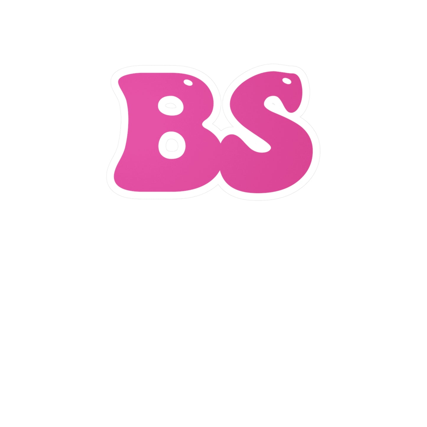 BS BUBBLE PNK Kiss-Cut Vinyl Decals