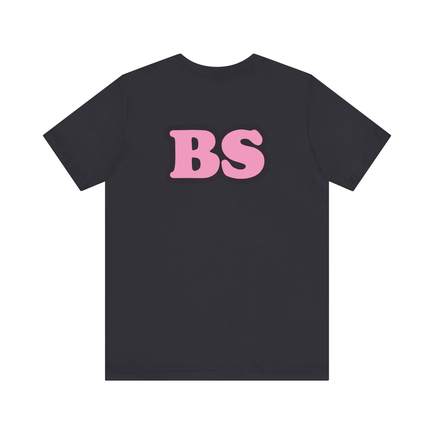 BS CLASSIC BLK/PNK PRINT Unisex Jersey Short Sleeve Tee