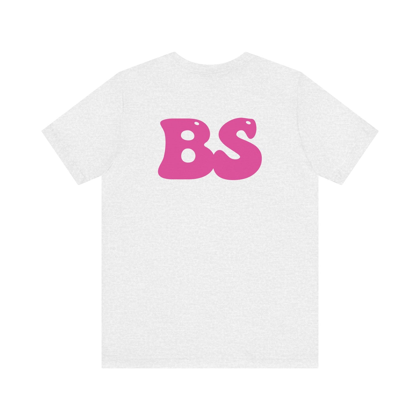 BS BUBBLES PNK PRINT Unisex Jersey Short Sleeve Tee