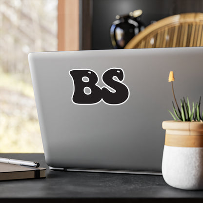 BS BUBBLE BLK Kiss-Cut Vinyl Decals