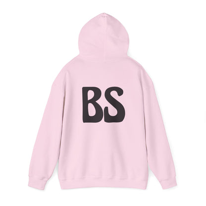 BS 70S BLK PRINT Unisex Heavy Blend™ Hooded Sweatshirt