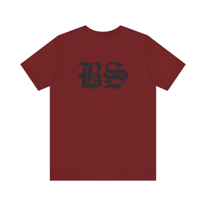 BS OLD SCHOOL BLK PRINT Unisex Jersey Short Sleeve Tee