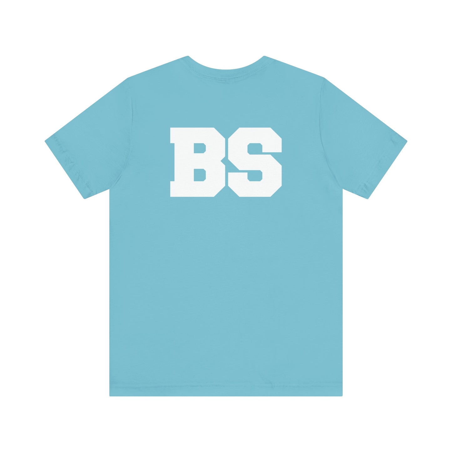 BS COLLEGE WHT PRINT Unisex Jersey Short Sleeve Tee