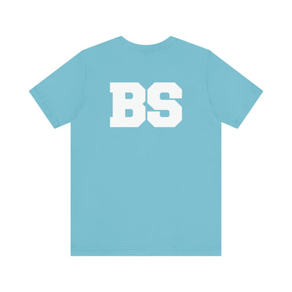 BS COLLEGE WHT PRINT Unisex Jersey Short Sleeve Tee