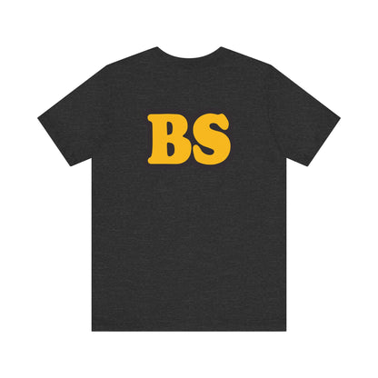 BS CLASSIC BLK/GLD PRINT Unisex Jersey Short Sleeve Tee